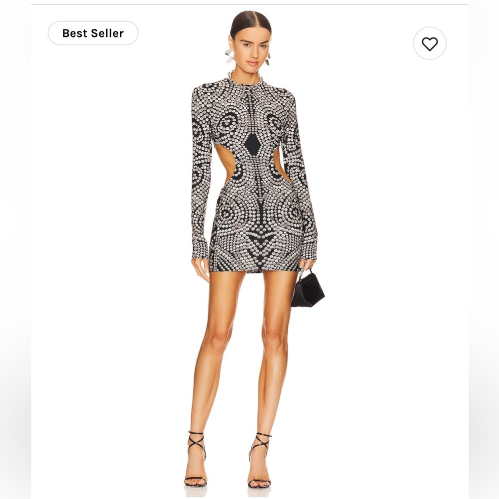 Cut out mini dress. New with tags.